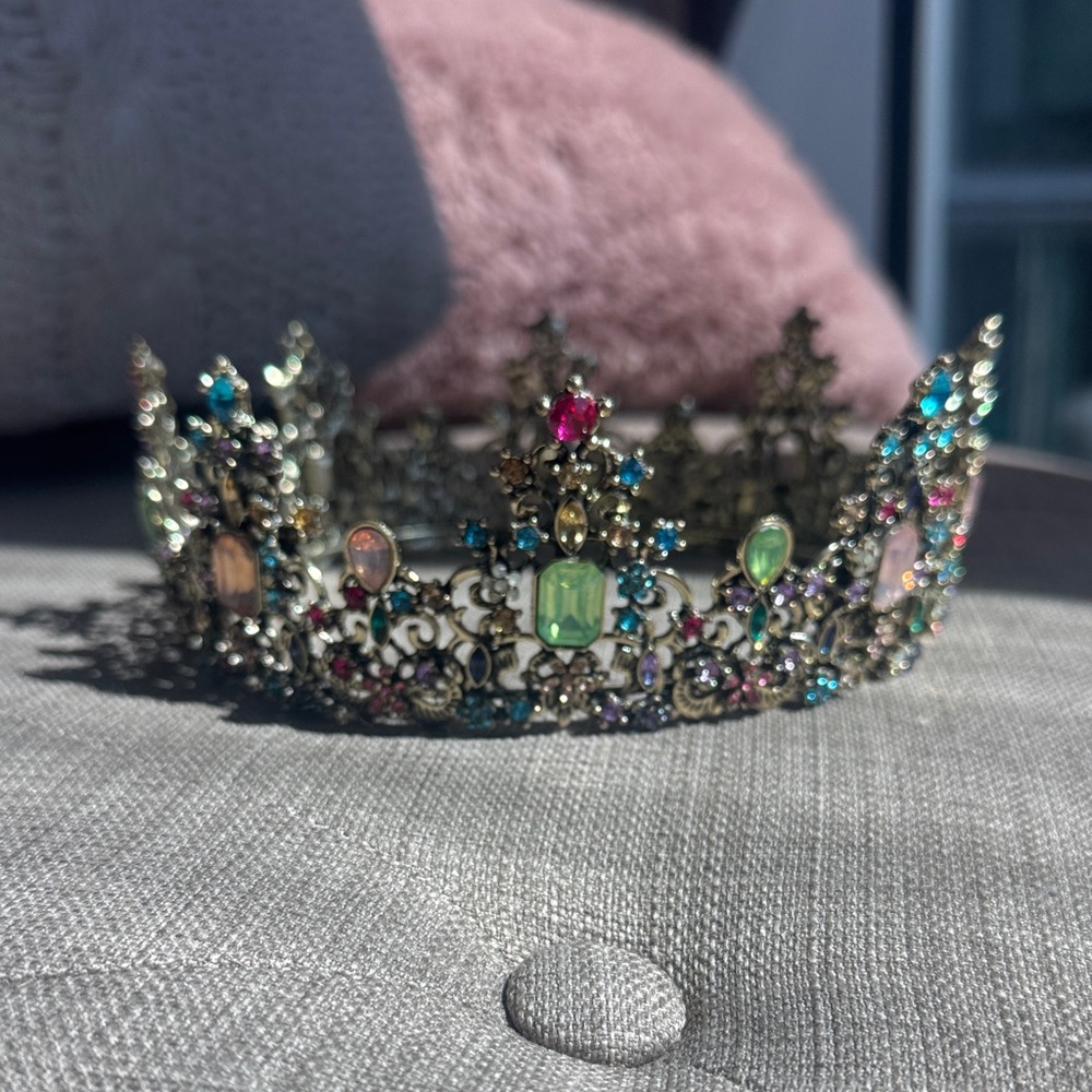Colorful Gemstone Tiara